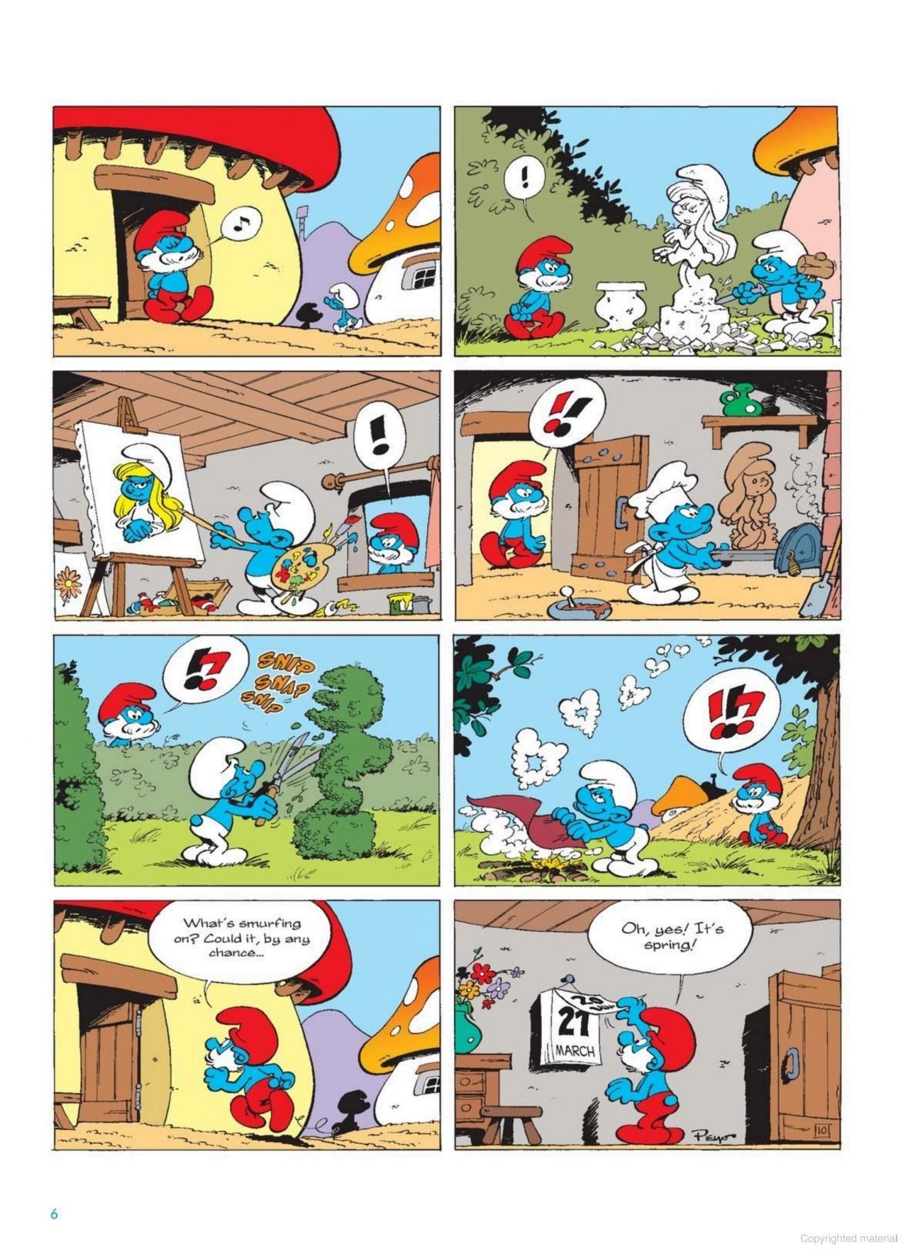 Sách ngoại văn: The Smurfs #10 - The Return Of The Smurfette