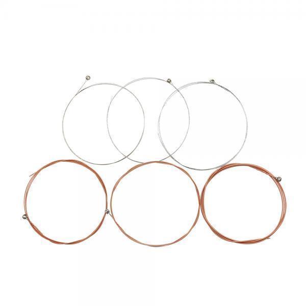 3X Durable 6pcs E-B- Strings for Acoustic Guitar