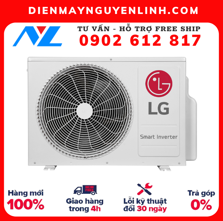 Model 2023 Máy lạnh âm trần LG Inverter 2.5 HP ZTNQ24GPLA0 - Hàng chính hãng - Giao HCM