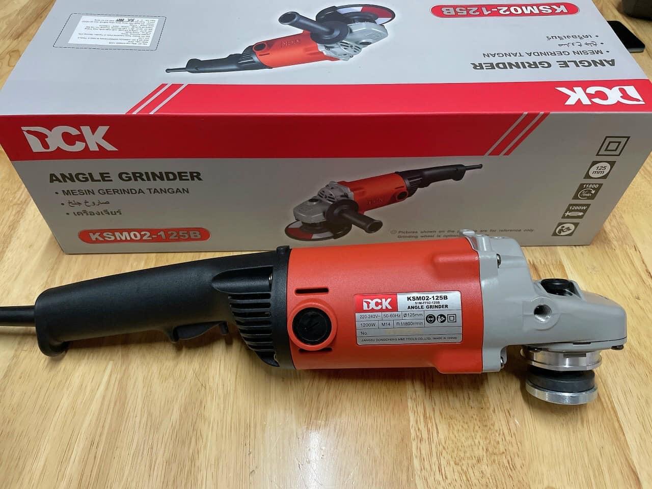 Máy mài 1200W 125mm DCK KSM02-125B - HÀNG CHÍNH HÃNG