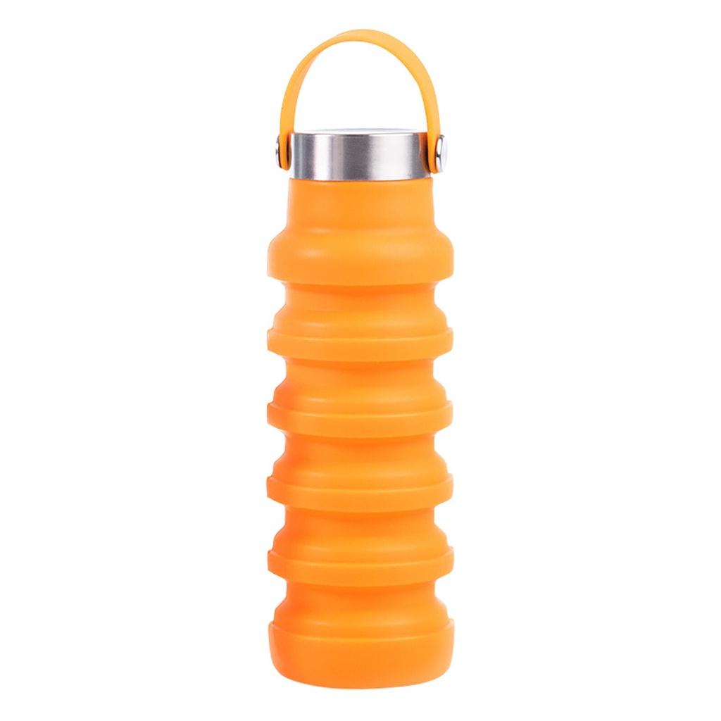 New Style Fashion Portable Silicone Folding Water Bottle Creative Outdoor Large-Capacity Folding Portable Sports Water Bottles
