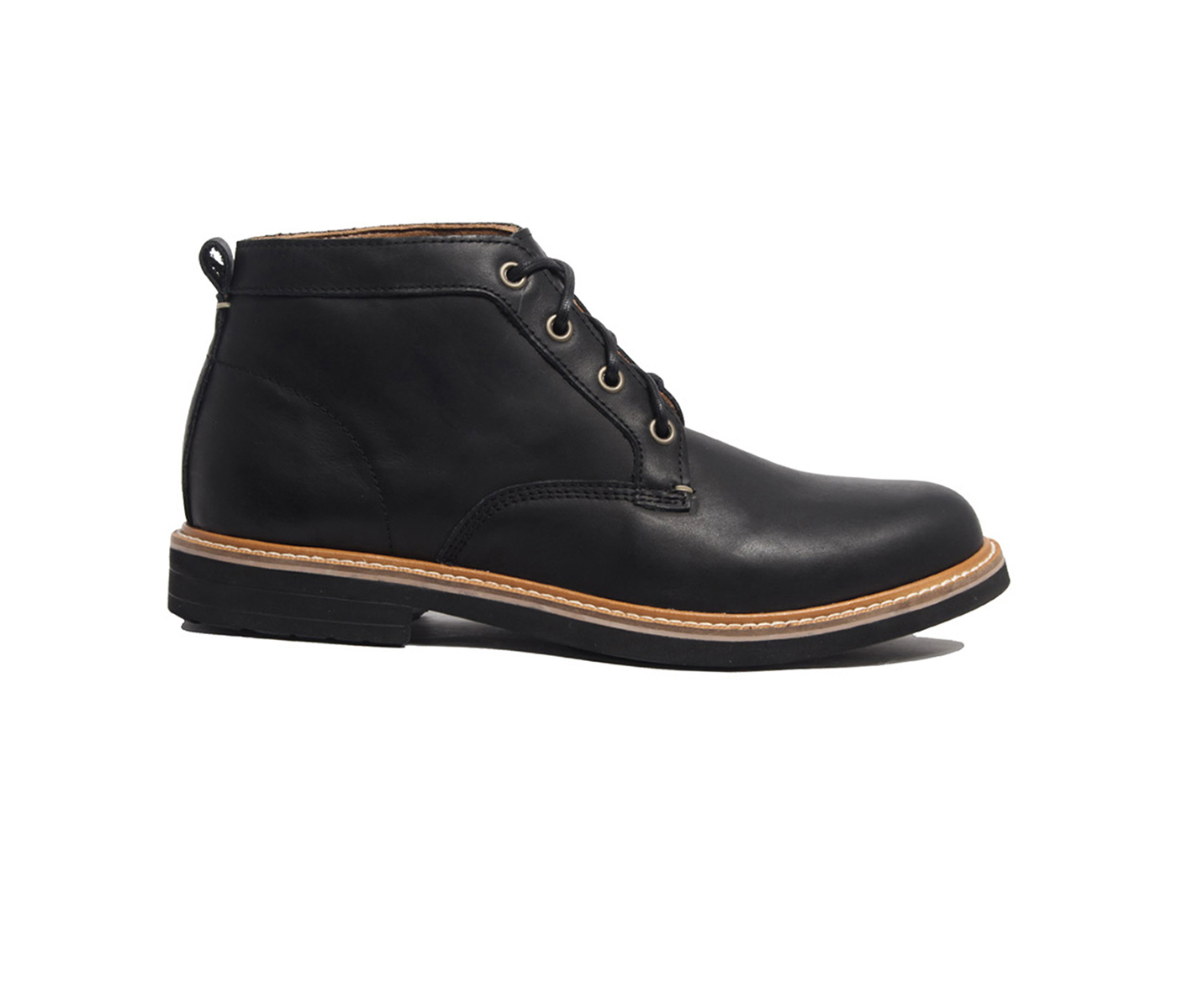 Giày Bốt Banuli Nam Da Bò Nappa B3CK1C0 Chukka Boots Dây Buộc (Da Bò Mềm Dẻo, Đế Kháng Trượt, Bảo Hành Trọn Đời)