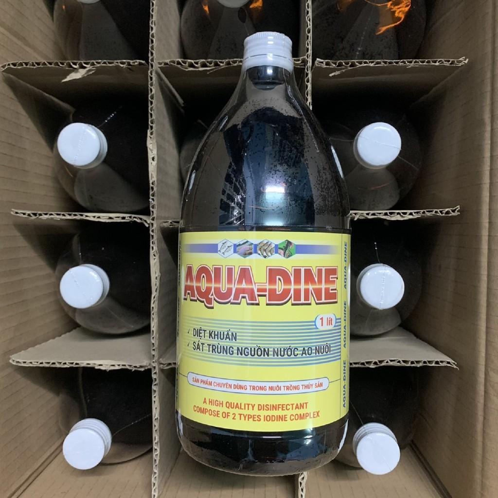Combo 5 chai Aqua Dine diệt khuẩn sát trùng nguồn nước dùng cho thủy sản