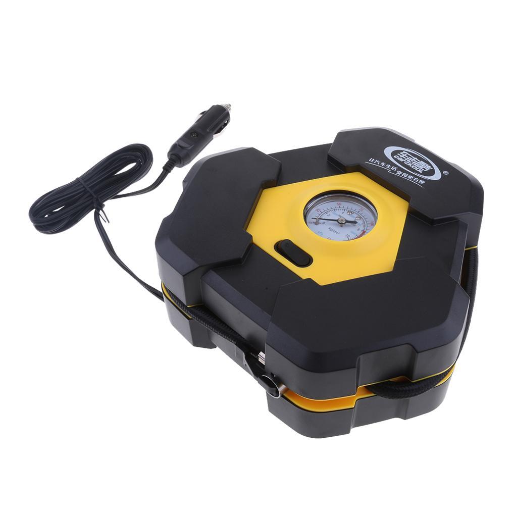 Portable Mini Air Compressor Electric Tire Infaltor Pump 12Volt Car 150PSI