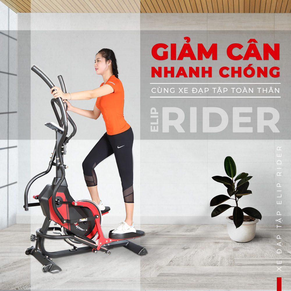 Xe Đạp Tập Elip Rider