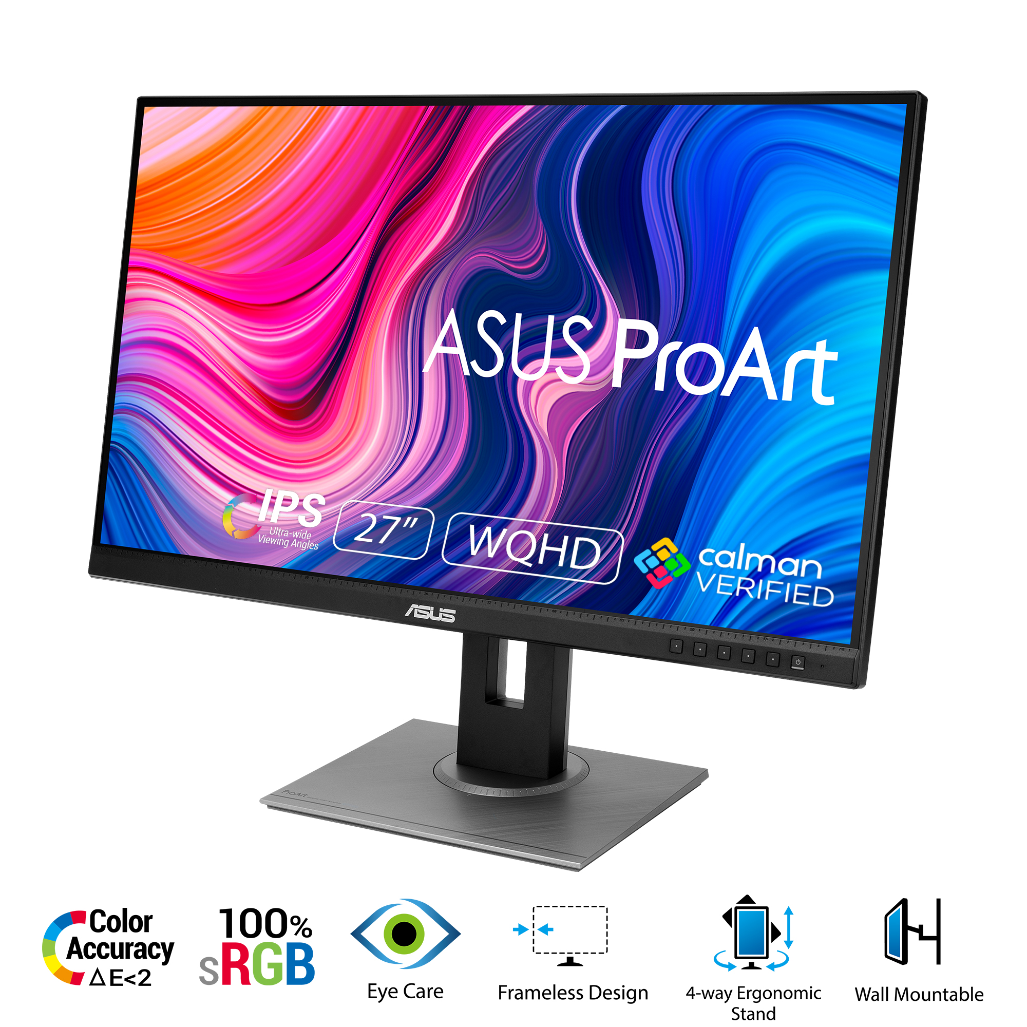 Màn Hình Asus ProArt PA278QV 27' inch WQHD (2560 x 1440) - Hàng Chính Hãng