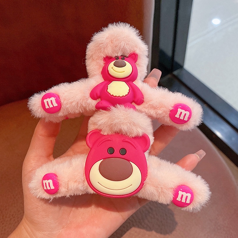 Kẹp Tóc Hình Gấu Đáng Yêu Phong Cách Hàn Quốc