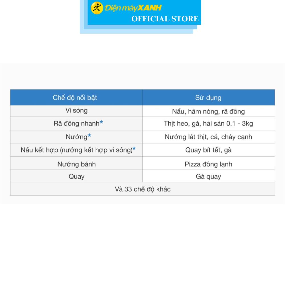 Lò vi sóng có nướng Sharp R-C932XVN-BST 32 lít - Hàng Chính Hãng
