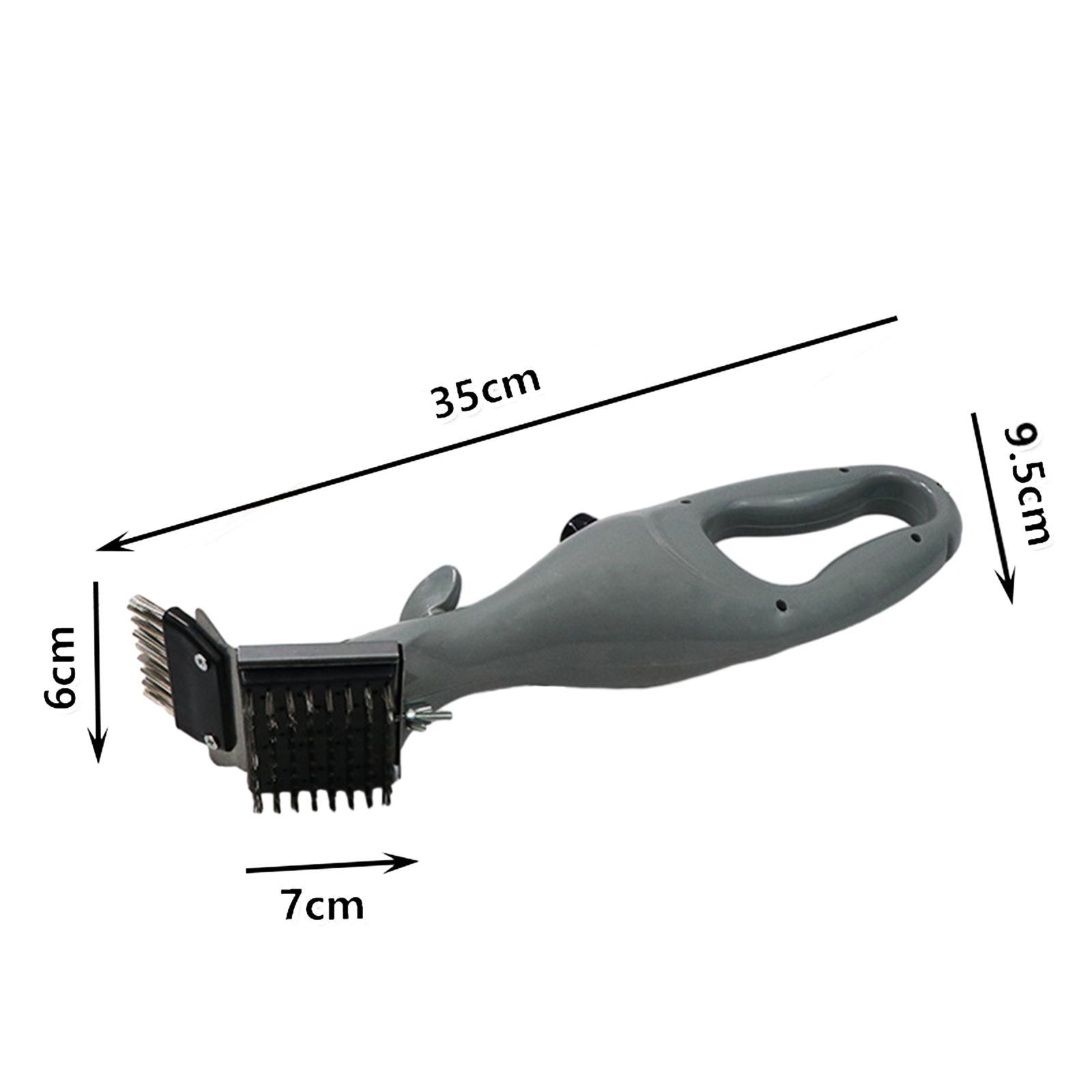 Grill Brush and Grill Cleaning Brush Heavy Duty Grill Accessories Comfortable Grip Scratch Brushes with Grilling Grate Cleaner