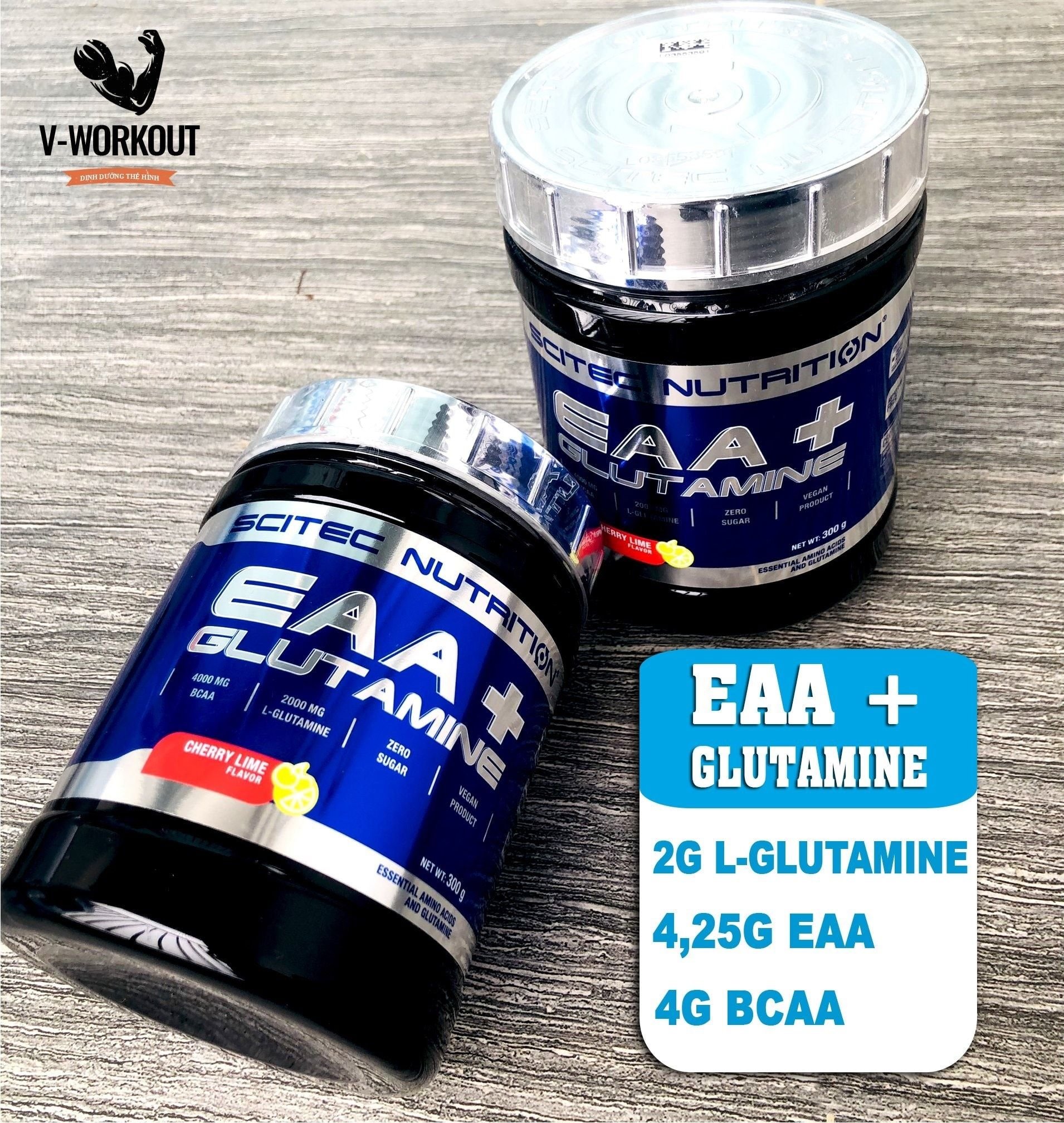 Thực phẩm bổ sung năng lượng EAA+ Glutamine