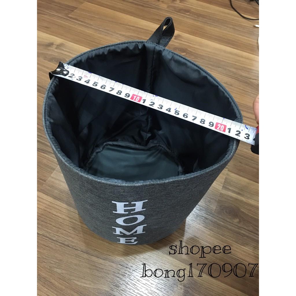 Giỏ vải đựng đồ 3 lớp tiện gọn chống thấm phong cách Bắc Âu lạ mắt