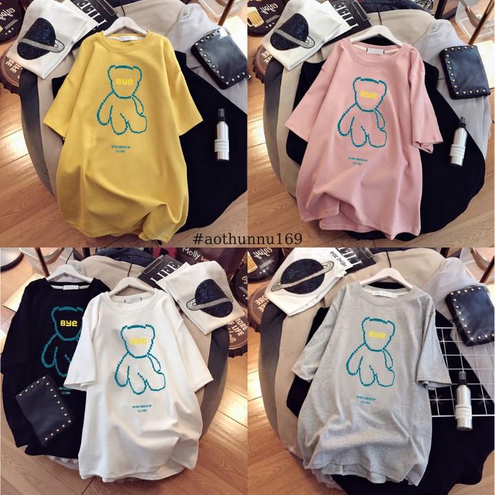 Áo Thun Nữ Unisex In Búp Bê Bye ATN6283