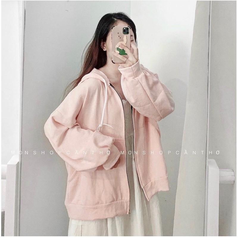 Áo khoác nỉ tay phồng