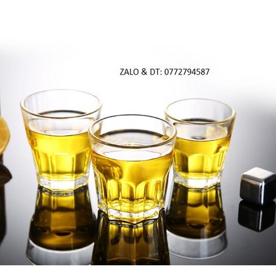 | COMBO 6 | Ly thủy tinh Central Hiball Lùn 250ml chuyên cho quán trà đá , cà phê Nhập khẩu INDONESIA