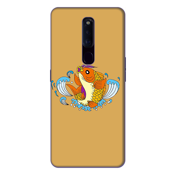 Hình ảnh Ốp lưng điện thoại Oppo F11 Pro hình Cá Chép Vàng - Hàng chính hãng