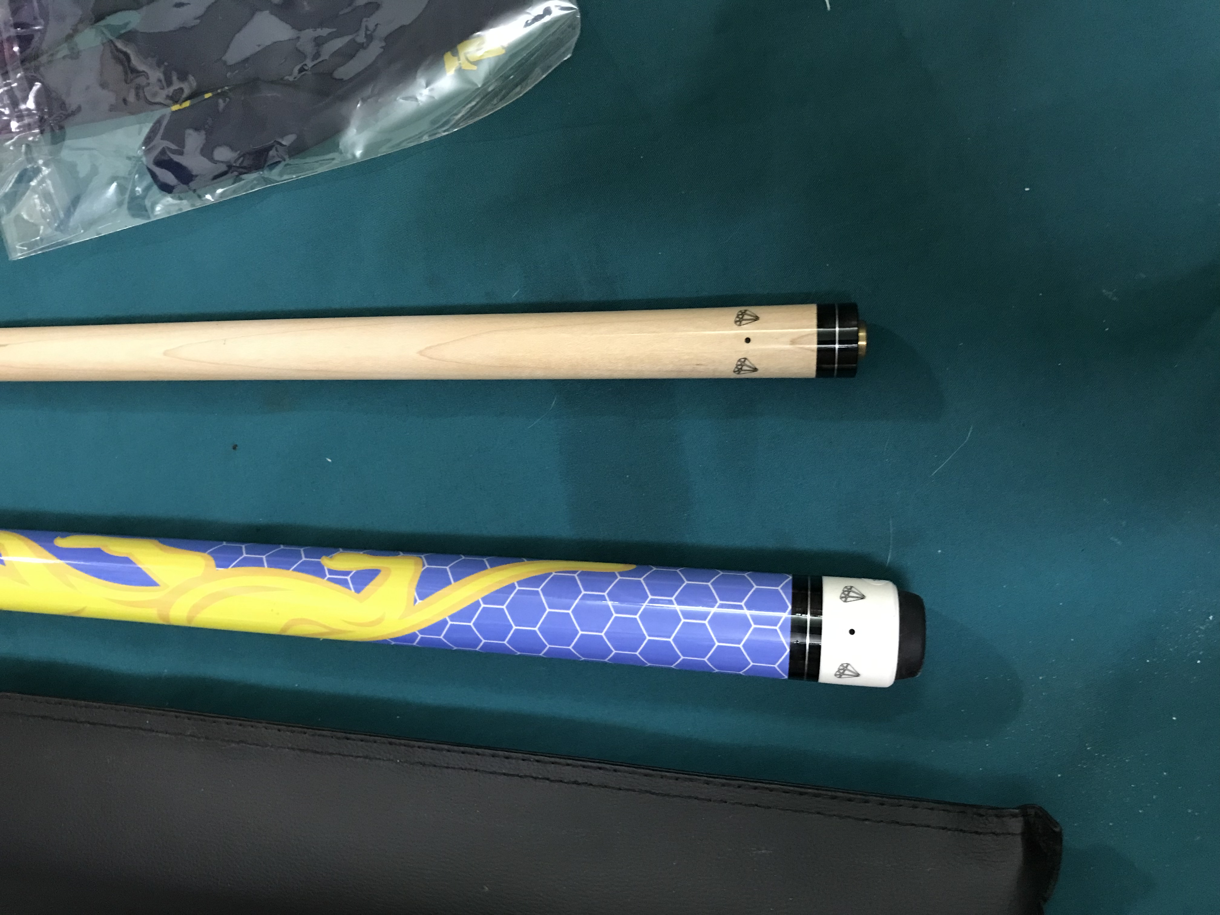 Cơ bida líp sport xanh LXS