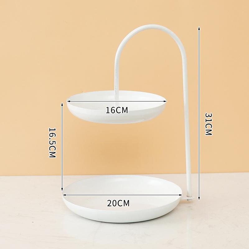 2 Lớp Hoa Quả Khay Chứa Giá Đựng Bánh Họ Đảng Món Tráng Miệng Có Giá Để Đồ Trang Trí Đám Cưới Snack Giá Phụ Kiện Nhà Bếp