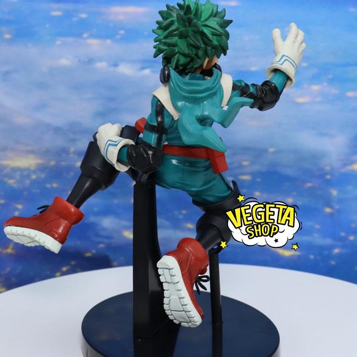 Mô hình My Hero Academia - Mô hình Học viện siêu anh hùng - Izuku Midoriya dạng chiến đấu - Deku - Cao 18cm - Full box