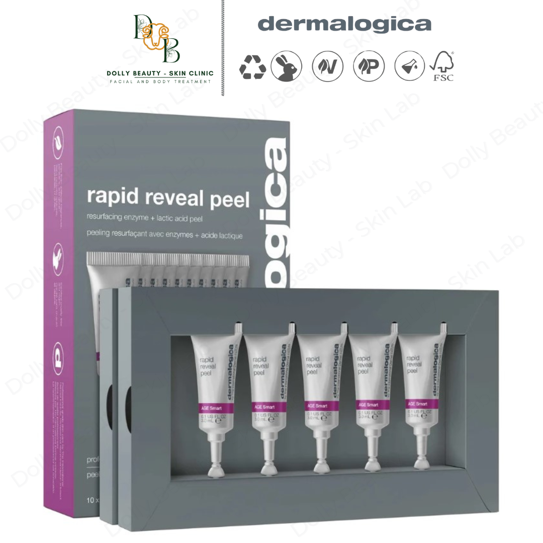 Peel da tại nhà RAPID REVEAL PEEL của Dermalogica - Dolly Beauty