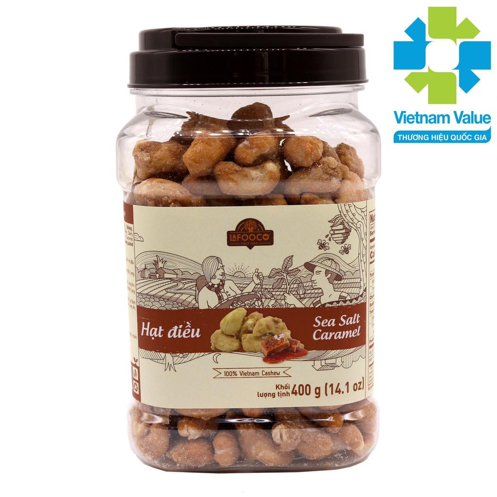 Hạt điều muối biển Caramel LAFOOCO 400g/ hủ