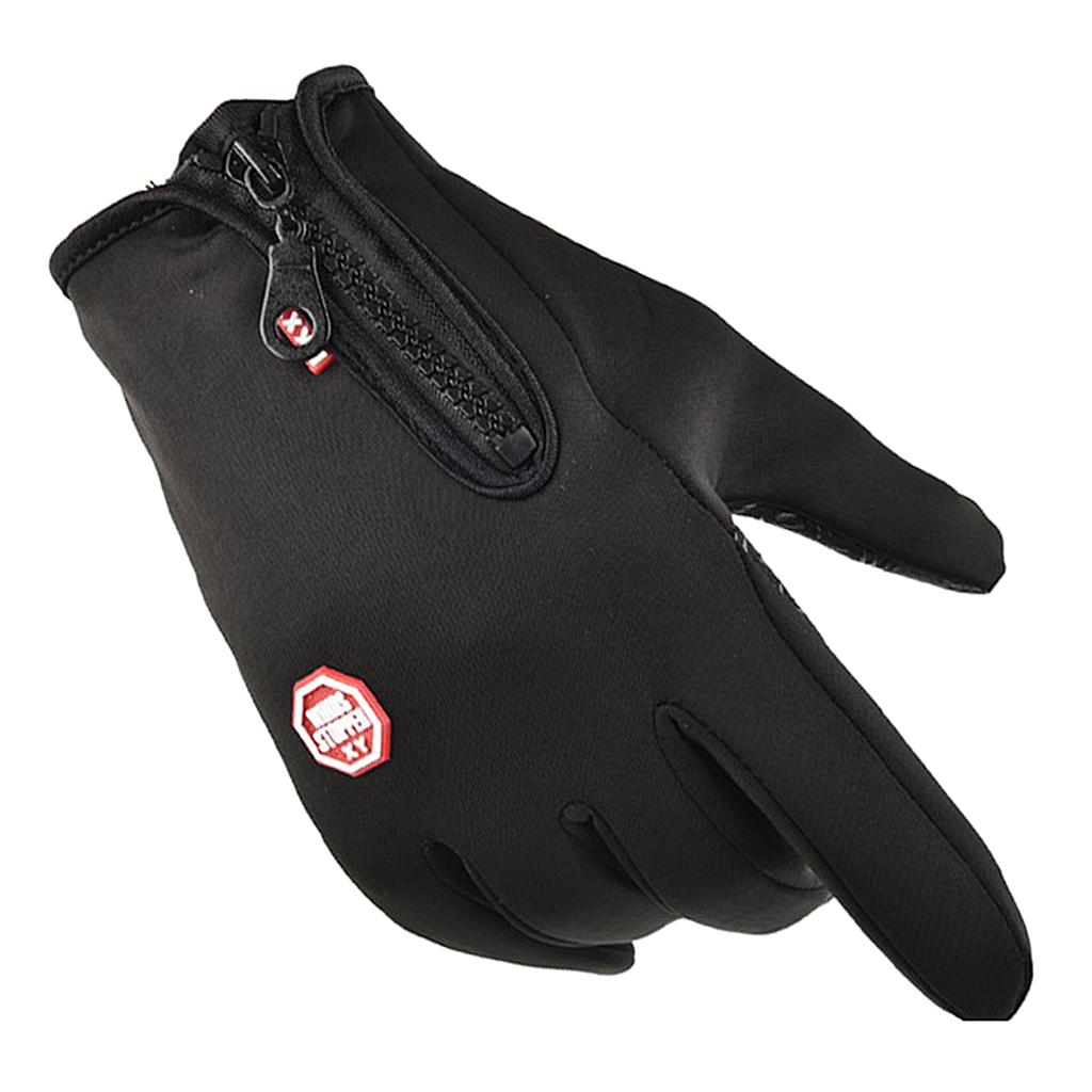 Thermal Windproof Waterproof Winter Gloves Touch Screen Mittens Pink S