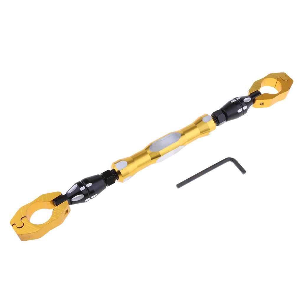 7/8" 22mm Motorcycle Adjustable Handlebar Cross Bar Steering Strength Lever Bar Balance Beam