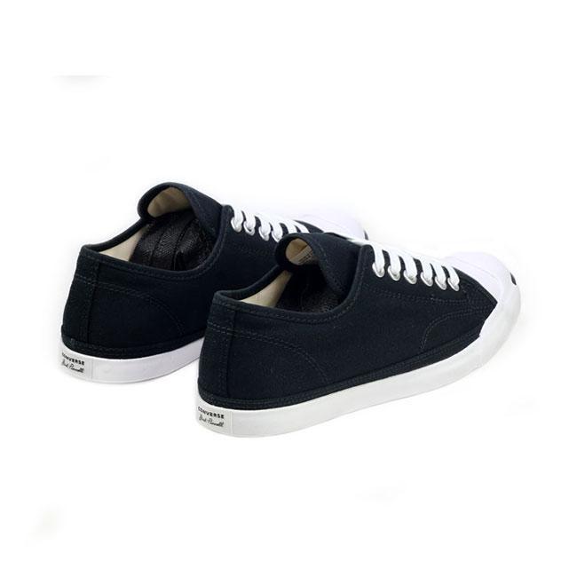 Giày Sneaker Nữ cổ thấp đế mặt cười màu đen Converse Jack Purcell LP L/S - 570483C