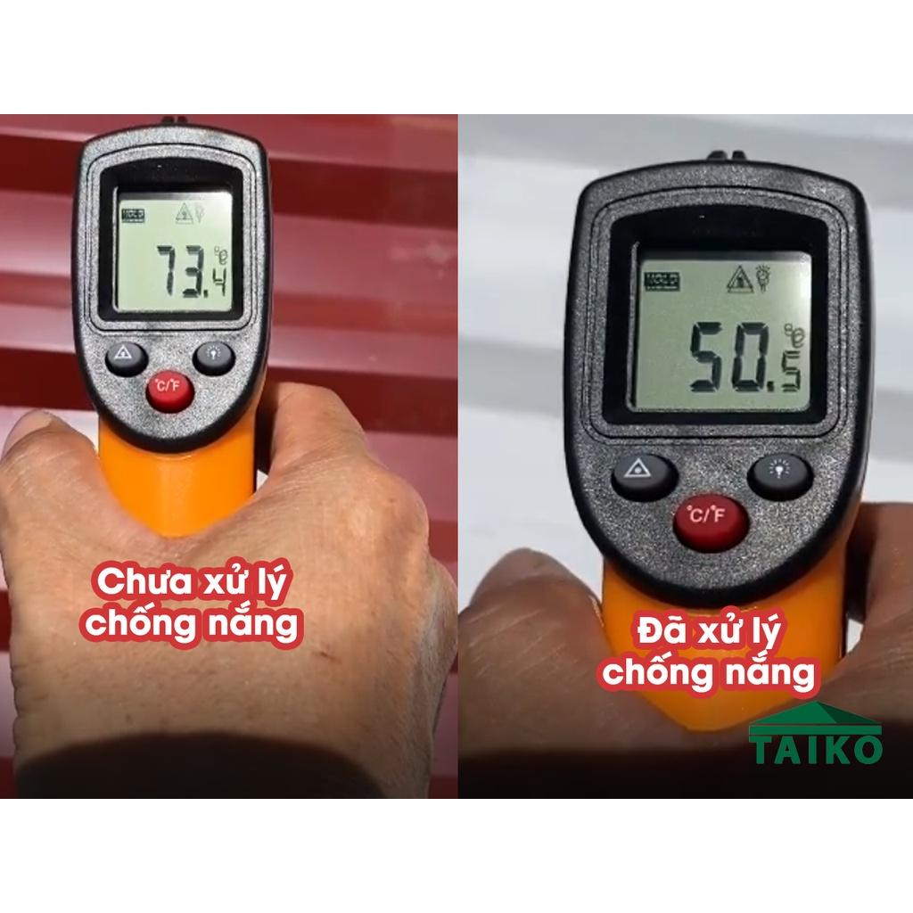 Keo Chống Nóng, Chống Han Gỉ, Chống Thấm Taiko CN01- Sử Lý bề mặt tường nhà, mái tôn, kim loại tấm lợp fibro