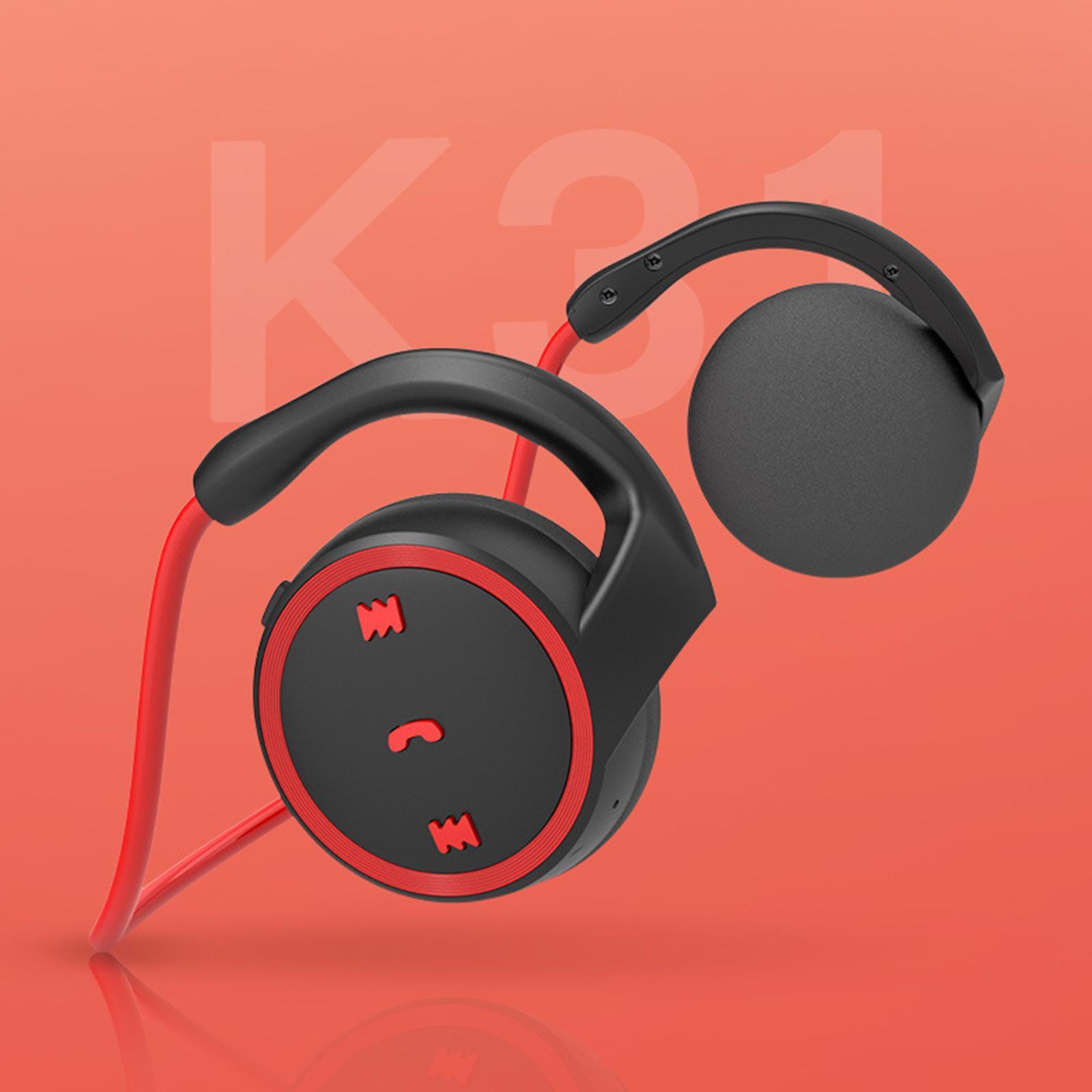 Sports Bluetooth 5.0 Headphones Earphone with Mic Neckband Earbud for Hiking Gym