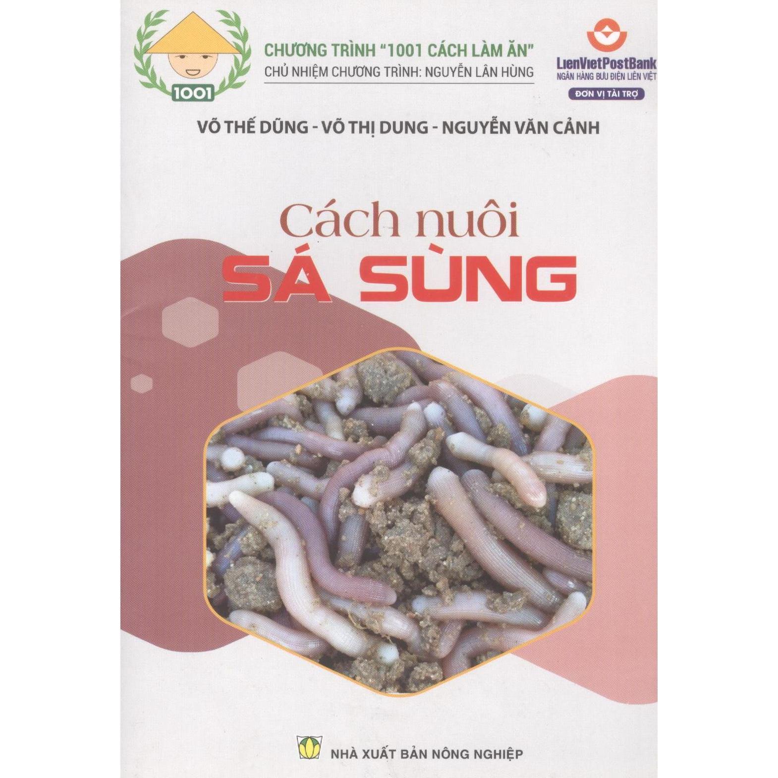 Sách - Cách Nuôi Sá Sùng - NXB Nông Nghiệp