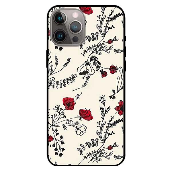 Ốp lưng dành cho Iphone 12 Mini - Iphone 12 - Iphone 12 Pro - Iphone 12 Pro Max - Hoa Tuyết