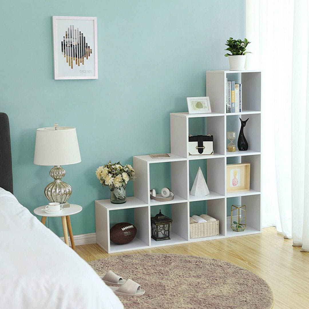 Tủ để sách gỗ công nghiệp nhỏ gọn SMLIFE Brill