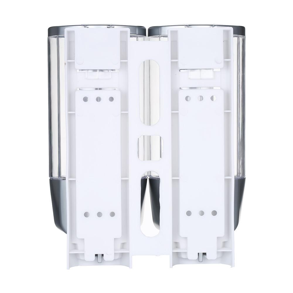 Máy rút xà phòng 2 ngăn treo tường, máy xịt xà phòng