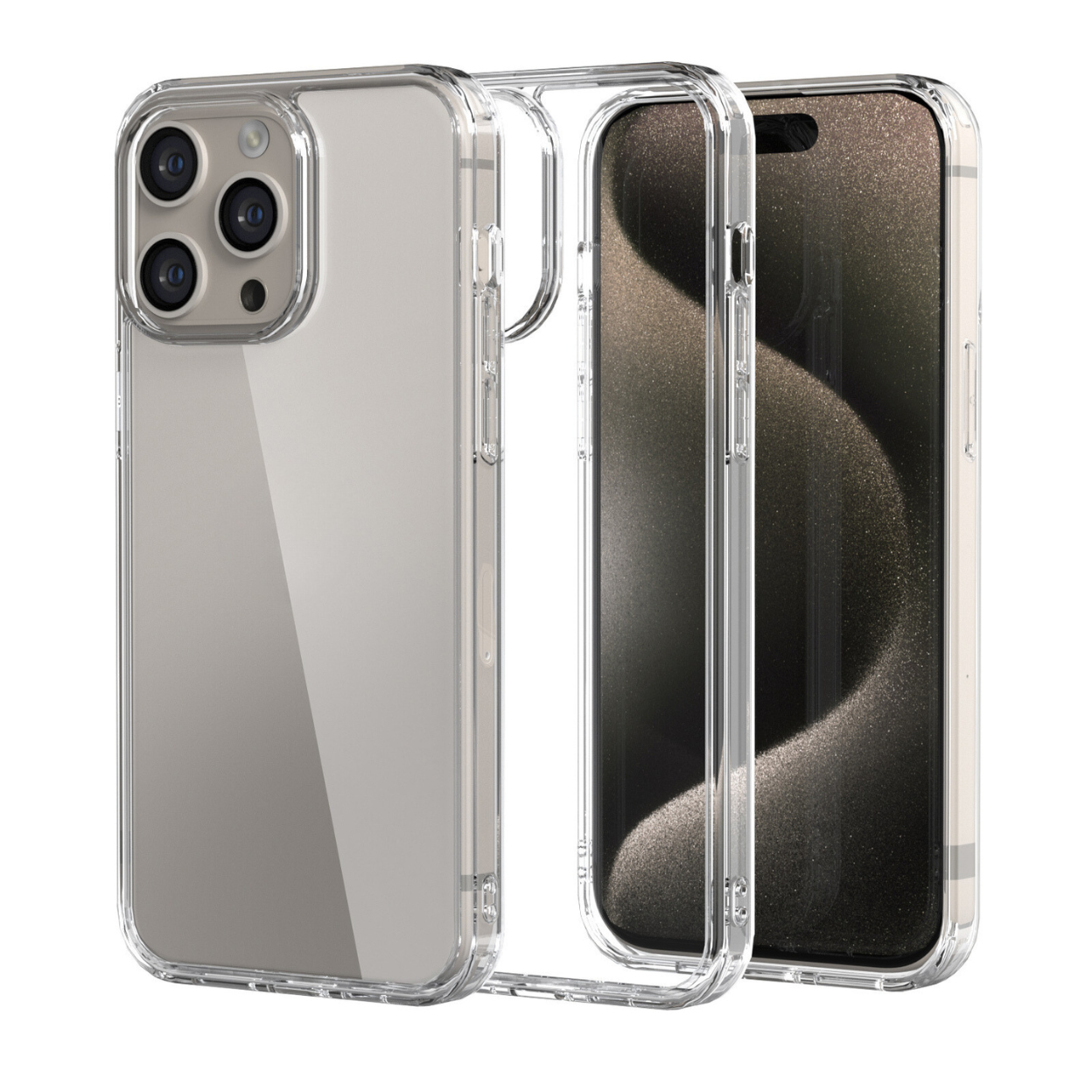 Ốp Lưng Dành Cho iPhone 15 ProMax/ iPhone 15 Pro/ iPhone 15 Plus/ iphone 15 KAI.N TPU Clear Case _ Hàng chính hãng