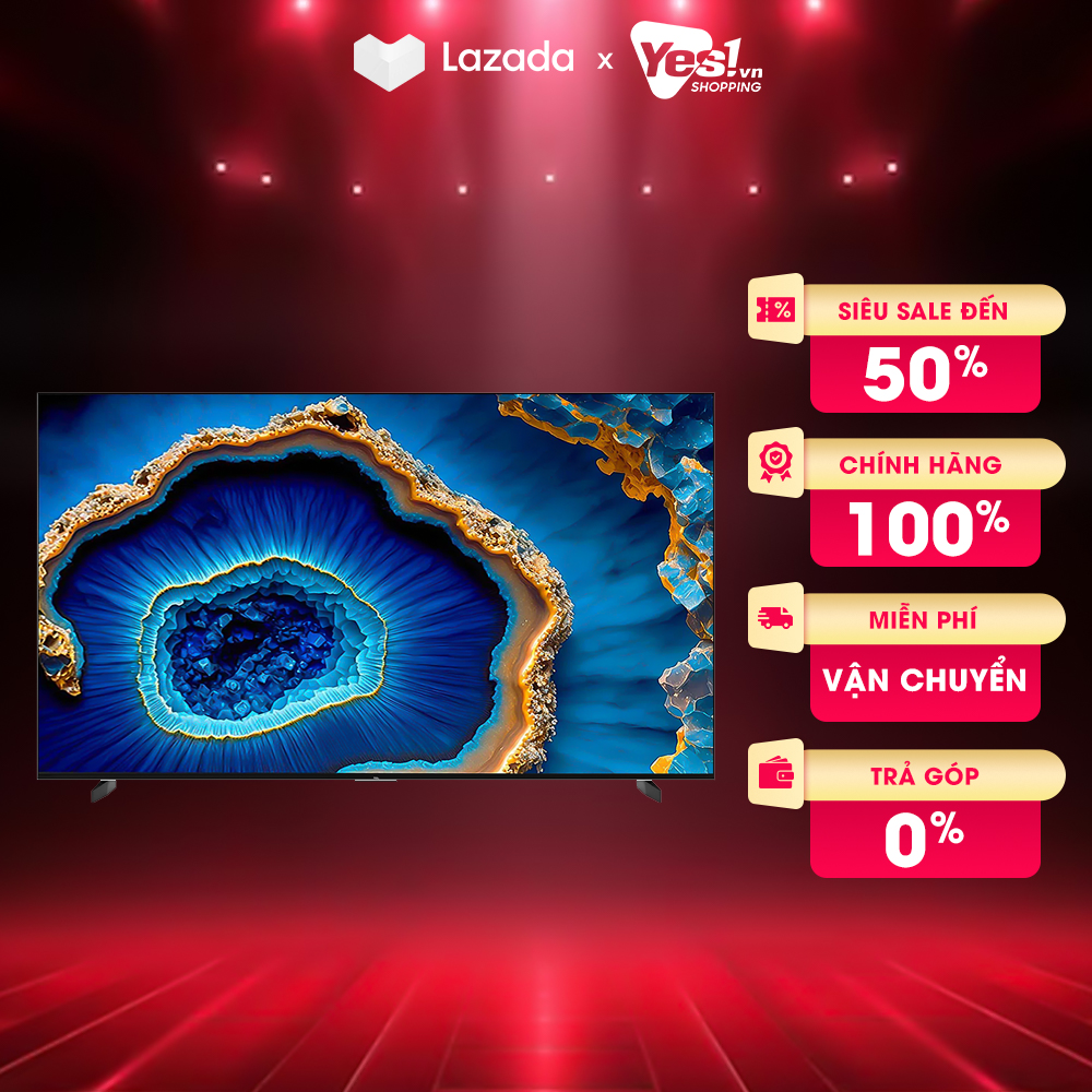 TCL 98C755 QD-Mini LED 4K TV - Tivi 98inch - Hàng chính hãng - Bảo hành 2 năm