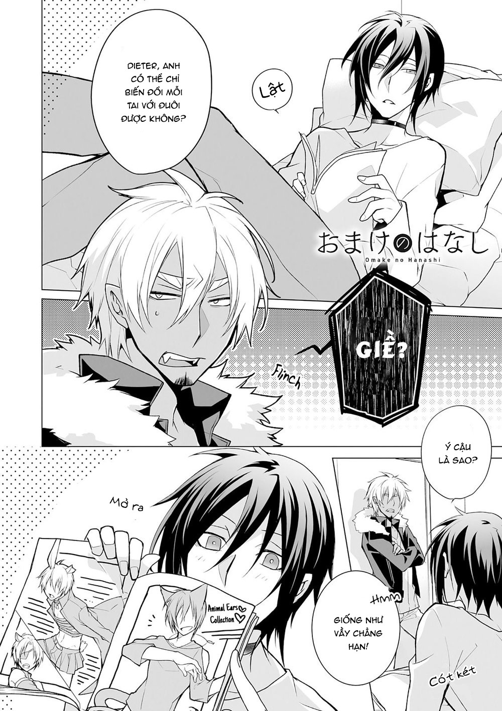 anh chàng người sói và tiểu thuyết gia lập dị chapter 1.2 12