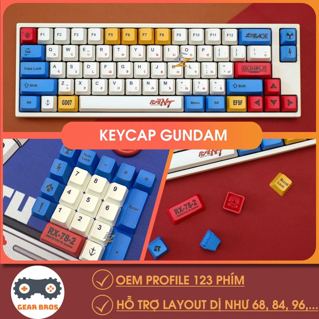 Keycap Cho Bàn Phím Cơ Chất Liệu PBT Profile CHERRY XDA OEM SA In Dyesub