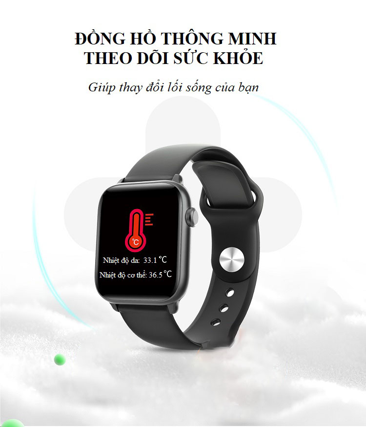 KW37 PRO Nữ Đồng Hồ Thông Minh Chống Nước Đo Nhiệt Độ Cơ Thể Đo Nhịp Tim GTS Smartwatch Nam Dành Cho IOS Android