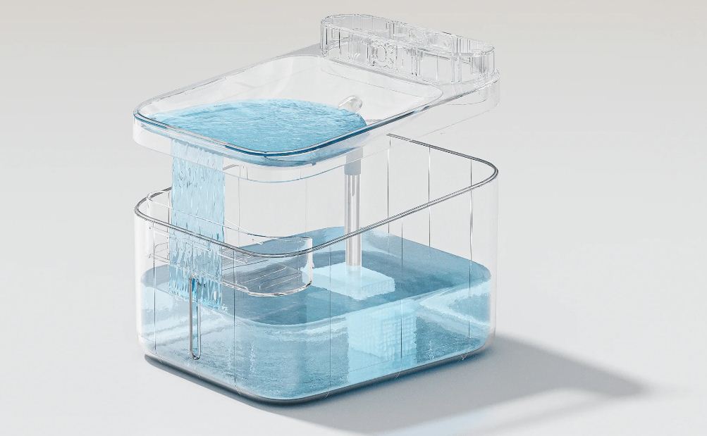 Máy Lọc Nước Thông Minh Cho Thú Cưng Xiaomi Smart Pet Fountain 2 - Hàng Chính Hãng