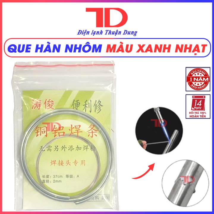 Que hàn nhôm lõi thuốc siêu nhẹ lửa