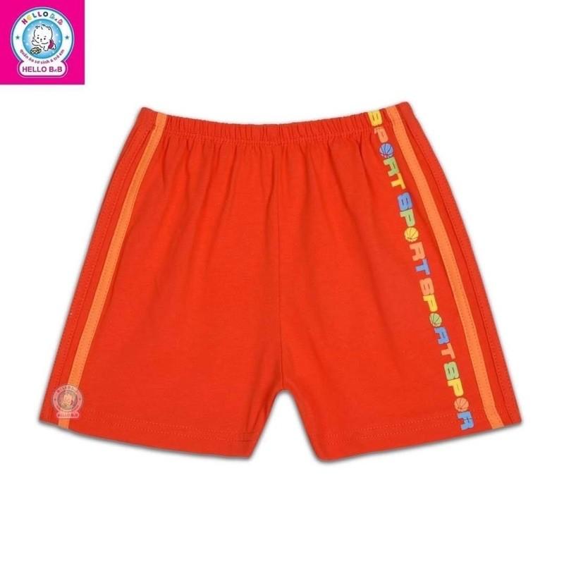 Size bé 6-35kg Quần 3 sọc ngắn màu bé trai Hello BB | Hellobb - Kiddy and Mommy