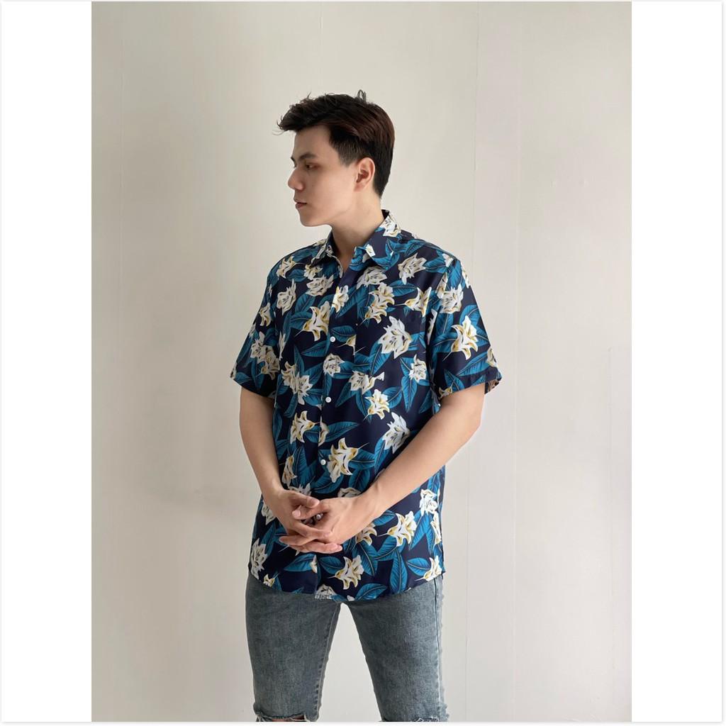 ÁO SƠ MI FORM RỘNG DÀNH CHO NAM HOẠ TIẾT ĐỘC LẠ/ CÓ ĐẦY ĐỦ SIZE KHÁNH AN STORE