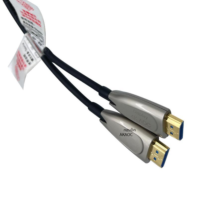 Ưu đãi đặc biệt cáp quang phiên bản hdmi2.0 dòng kỹ thuật máy chiếu 4k giám sát TV dòng kỹ thuật HD dòng cáp quang hdmi