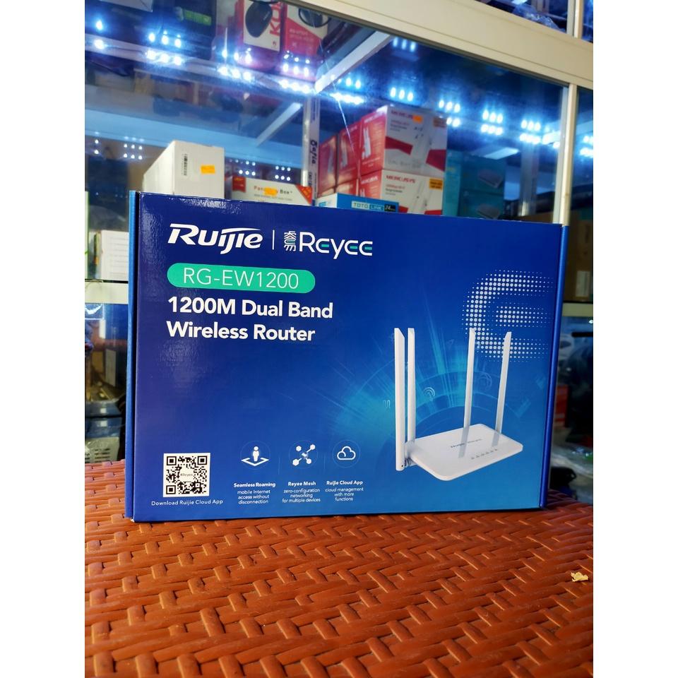 Bộ phát WiFi Ruijie RG-EW1200G PRO,Dual-band AC1300 và RG-WE1200, Dual band AC1200