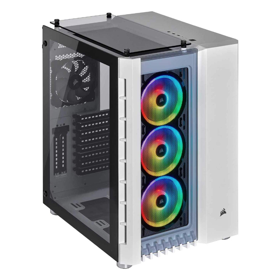 Vỏ máy tính Corsair 680X RGB TG White CC-9011169-WW - Hàng chính hãng