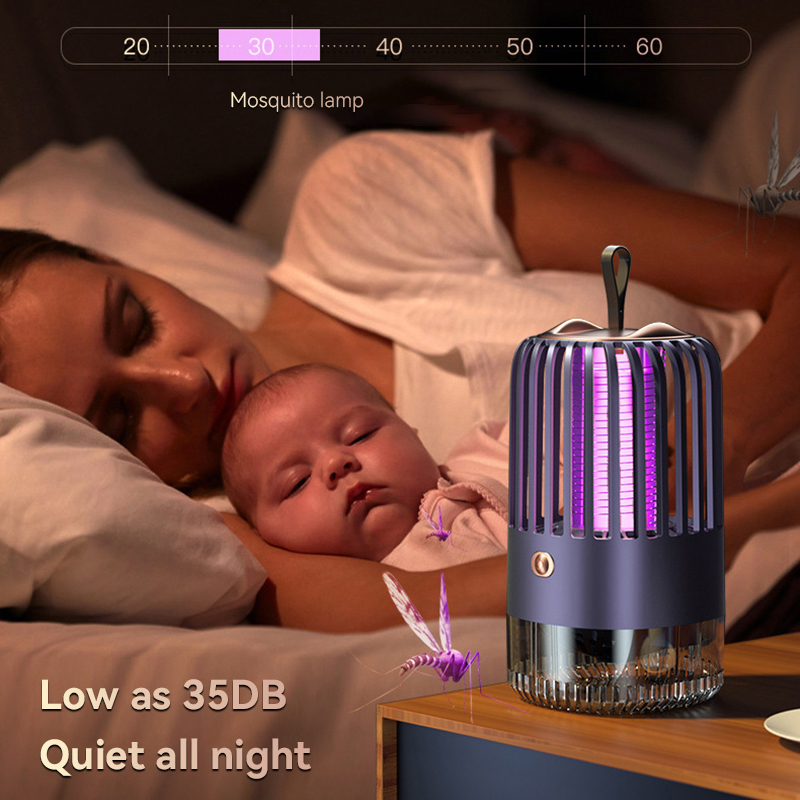 Đèn diệt muỗi nạp sạc BG-005 Electric Shock Mosquito Killer Lamp Mosquito Killer