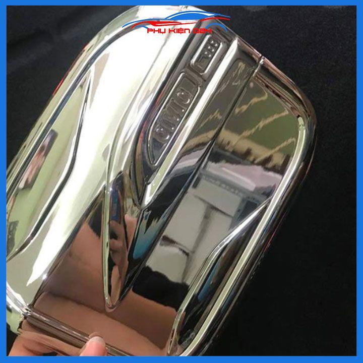 Ốp nắp bình xăng Civic 2018-2019 mạ crom chống trầy trang trí ô tô