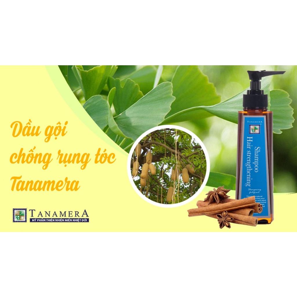 Dầu gội giảm rụng tóc Tanamera từ thảo mộc làm sạch sâu, giảm rụng tóc, ngăn bết tóc 175ml