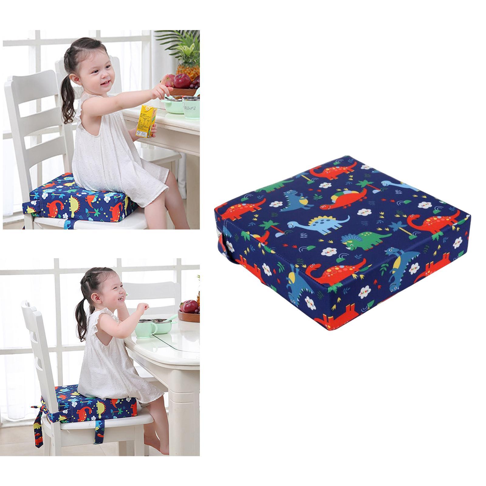 2Pcs Portable Dining Chair Cushion Baby Chair Seat