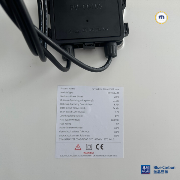 Tấm pin năng lượng mặt trời 200w